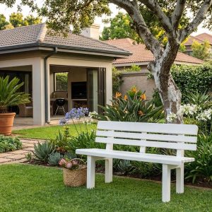Genziana Garden Bench