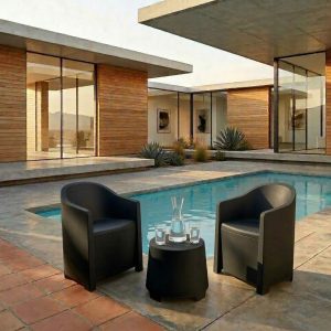 Luna 3 Piece Patio / Balcony Set