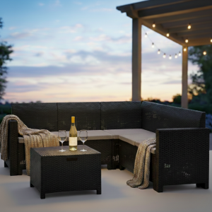 Nebraska 5 Piece Patio / Balcony Set