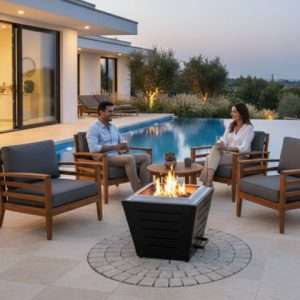 Aztec  Smokeless Wood Burning Firepit