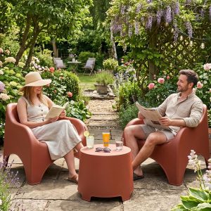 Cloud 3 Piece Patio Set and Table